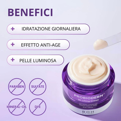 Probioderm 3D Lifting Cream – Crema Rassodante Anti-Age con Effetto Lift 3D